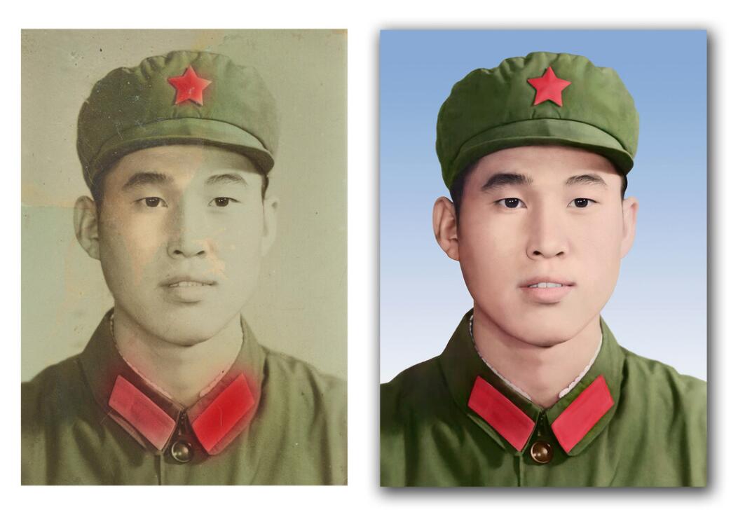 阿克陶破损照片修复-18